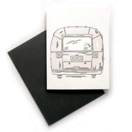 ADVNTR greeting card