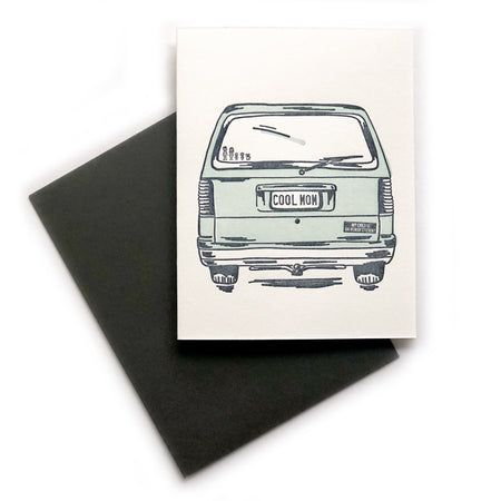 COOL MOM greeting card