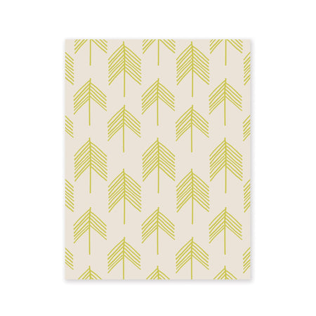 Chevron Trees Gift Wrap