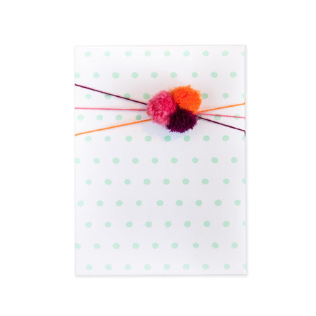 Dots mint Gift Wrap