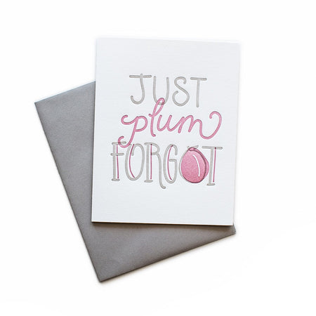 Just Plum Forgot
