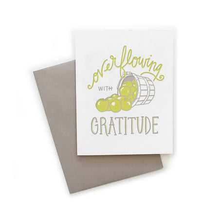 Overflowing with Gratitude
