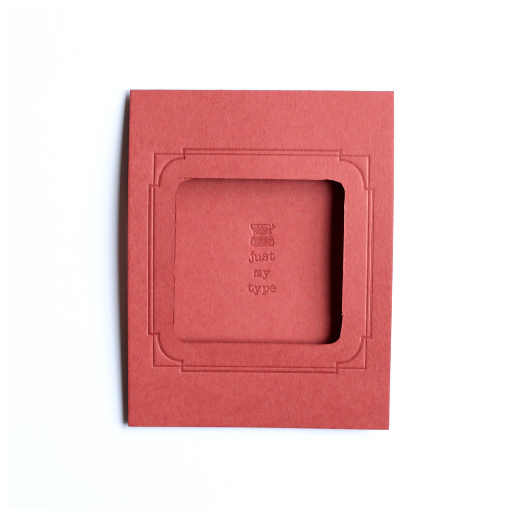 Photo Card - Just My Type