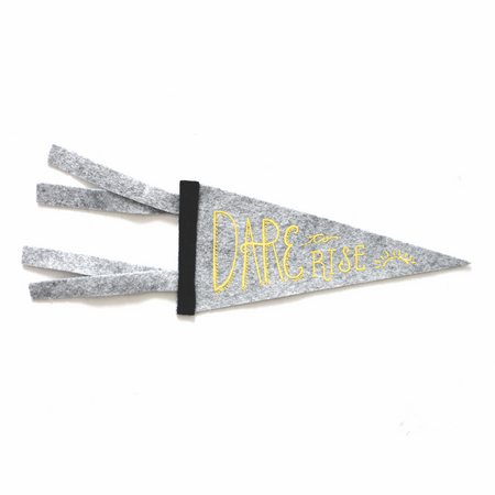 Dare to Rise pennant card