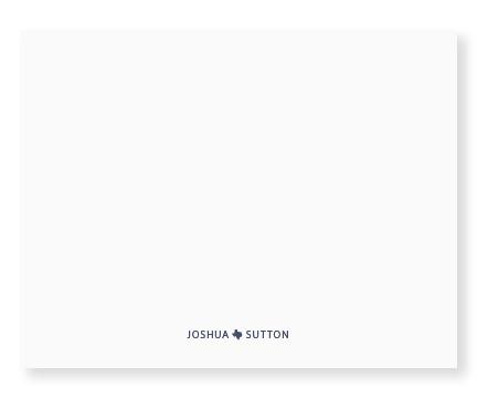 Texas Social Stationery
