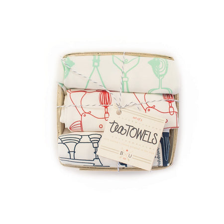 Vintage Utensils Towel Set