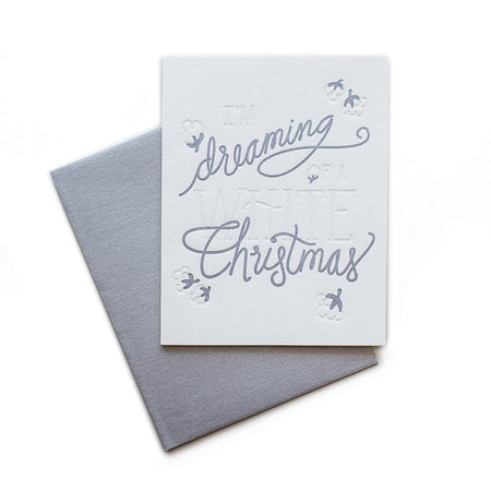 I'm Dreaming of a White Christmas Holiday Card
