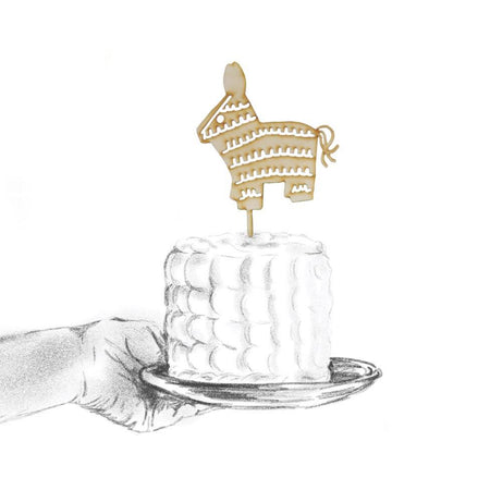Piñata Cake Topper